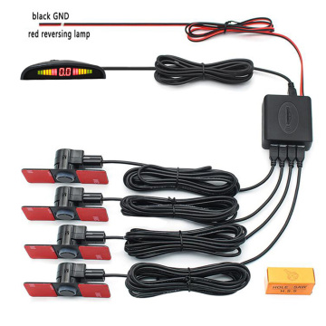 16.5mm Flat Sensor Auto Reverse Parking System with Front Rear Blind Spot Detection