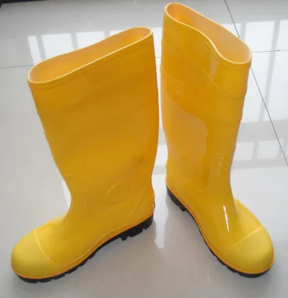 Man Safety PVC Rain Boots, Working Boots, Protective Footwear, Gent Rain Boots, Waterproof Boots