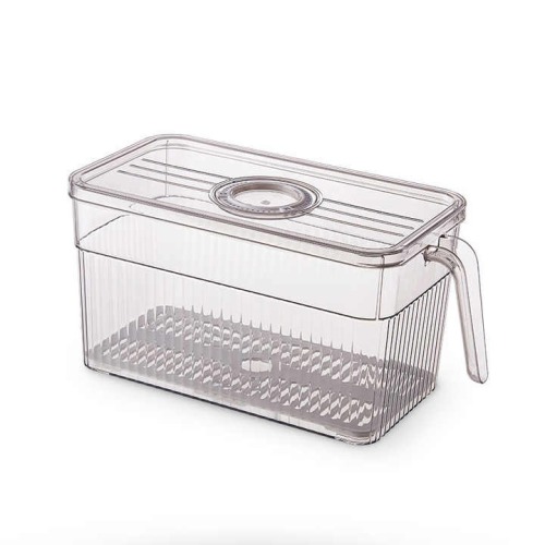 Transparent Vegetable Fruit kitchen refrigerator storage box