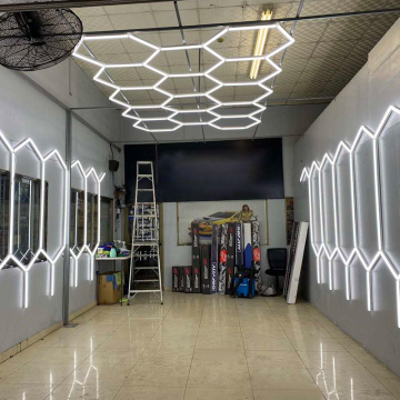 Kreatives DIY Dimmbare hexagonale LED -Licht für Esszimmerdekoration
