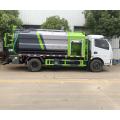 4x2 Vacuum Truck Cleaning Pubic Sewer Pipe Truck