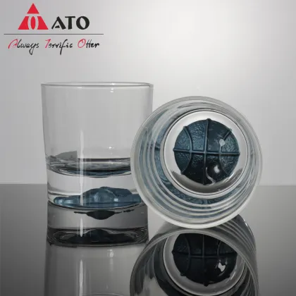 Round bottom whisky glass whisky water juice glass