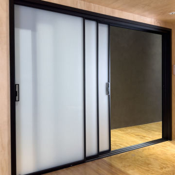 Soundproof Slim Line Aluminium Sliding Door