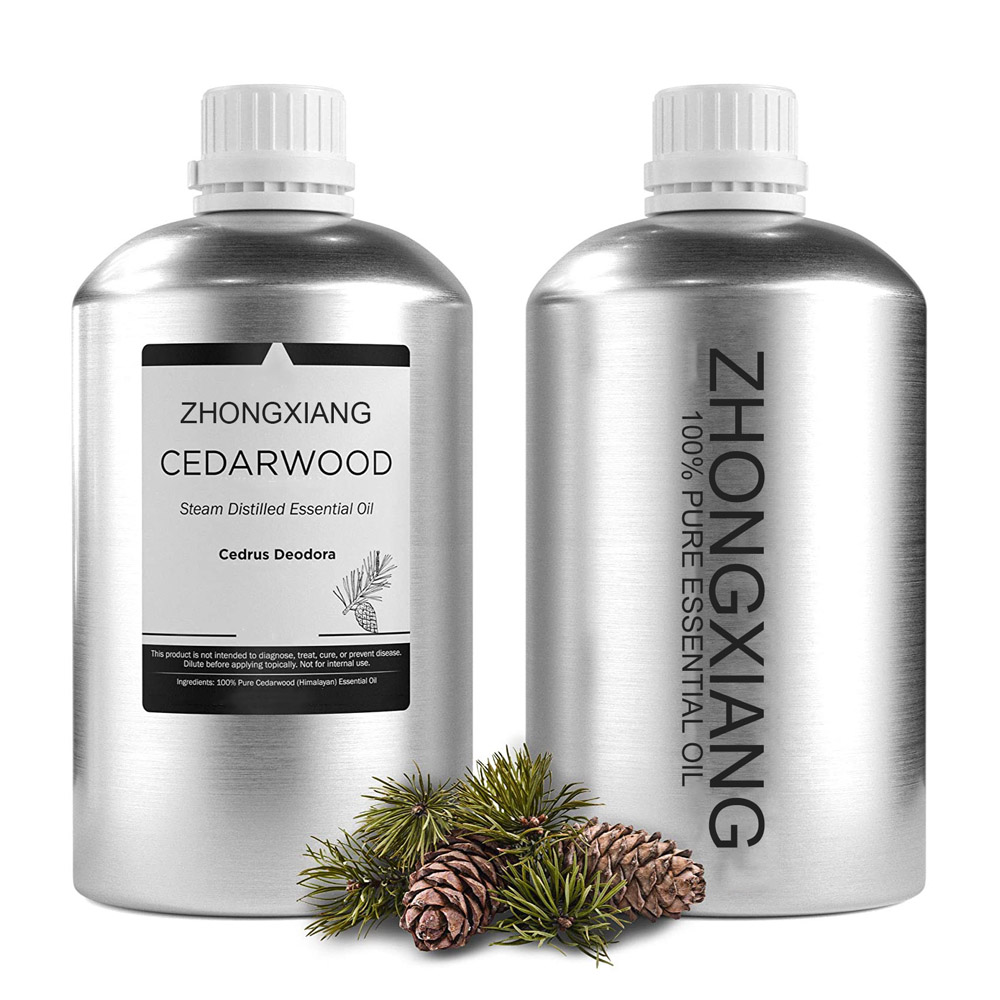 2024 Venda quente Cedarwood Óleo essencial para difusor - 100% de óleo de cedro orgânico puro para cuidados com os cabelos da pele, velas e aromaterapia