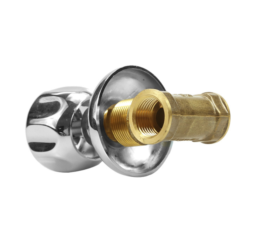 卸売工場製造1/2 &quot;クロム真ちゅうウォーターストップボールバルブ