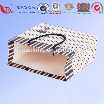 Cheap printed paper shopping packing bags
