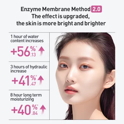 Plant enzyme moisturizing and bright black mask