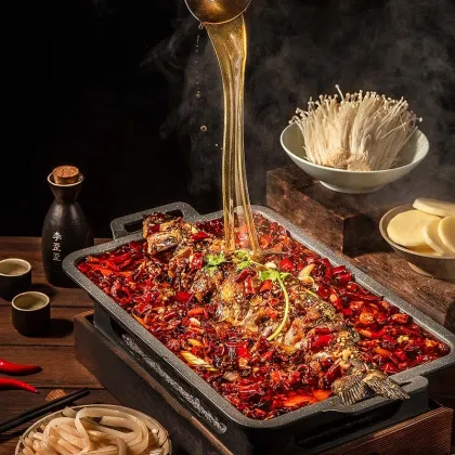 Wholesale Spicy Fish Seasoning Condiment for Boiled Fish Cooking