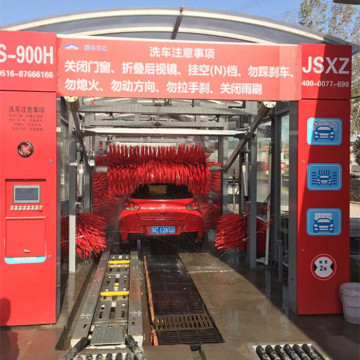 Automatic tunnel car washing machine advantages