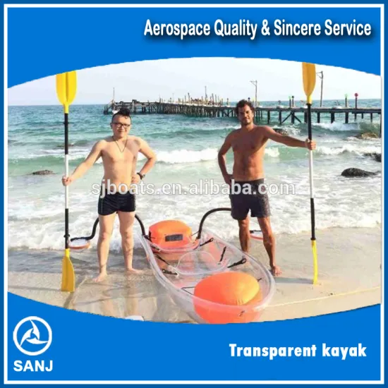 Best quality transparent boat manufacture with unique shape for sale