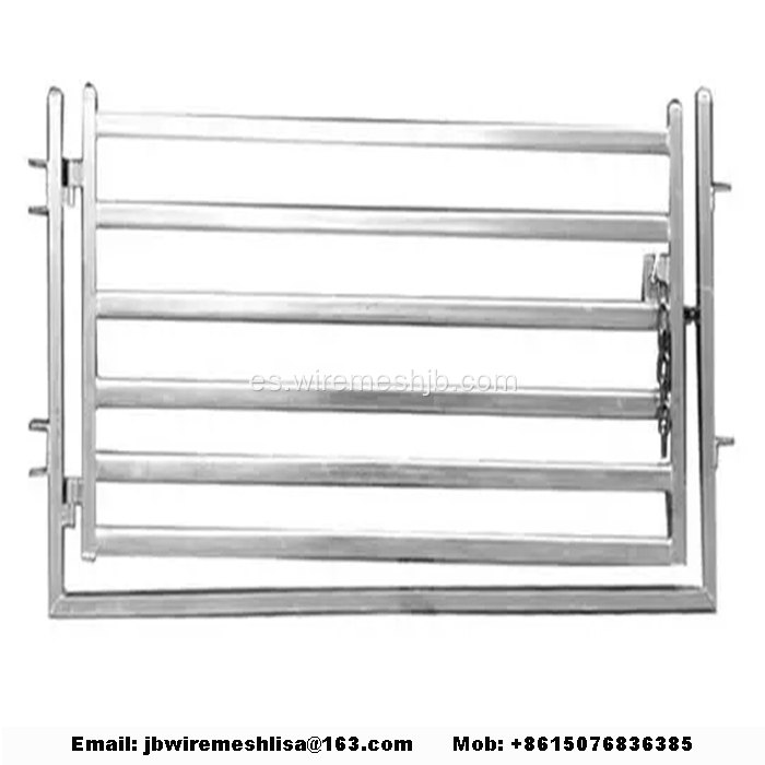 Valla de caballo de metal galvanizado sumergido caliente