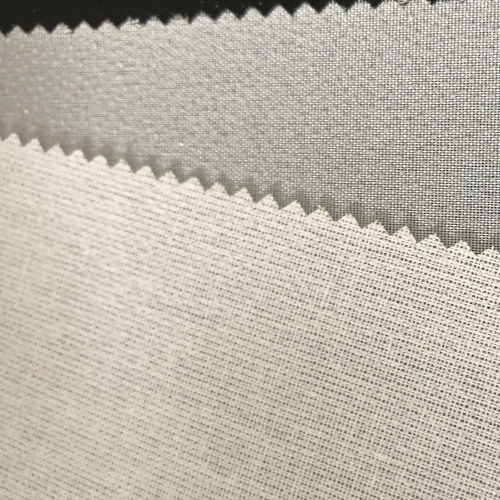 Factory supply 100%cotton shirt fusible woven interlining