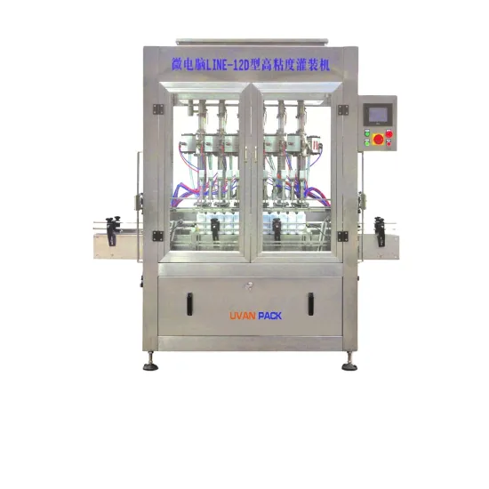 LINE-12D Automatic Soap Liquid Bottle Filling Machine