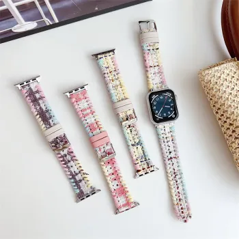 Autumn & Winter Woven Watch Strap for Apple iWatch S7/S8/S9/S10