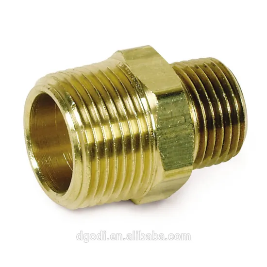 brass threaded male female connector