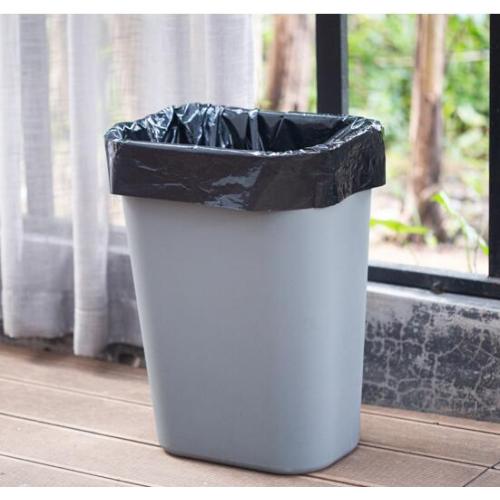 Black HDPE Star Seal Garbage Bag