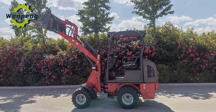 Photo of 0.6ton small hydrostatic wheel loader