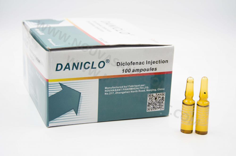 Diclofenac Injection 75mg\/3ml China Manufacturer