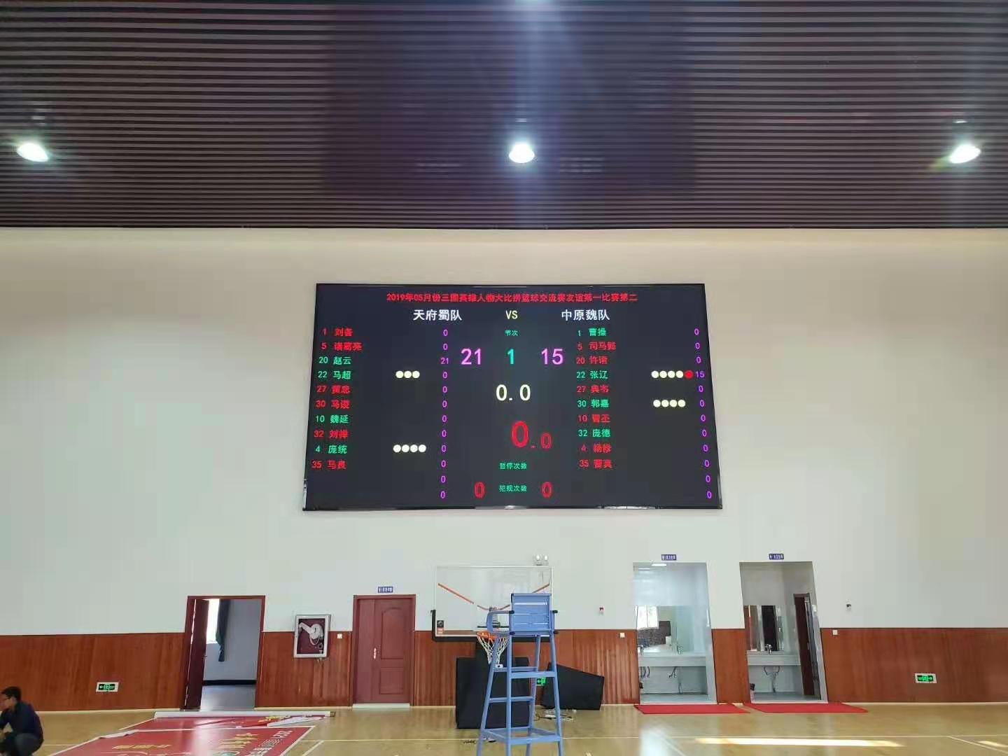 Digital Electronic Basketball Scoreboard