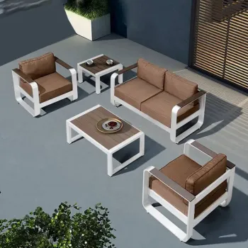 All-Weather Aluminum Outdoor Patio Furniture Lounge Set
