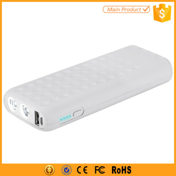 New Products 2016 Innovative Product Quick Charge Power Bank 10000mAh LED Torch Light Portable Power Bank