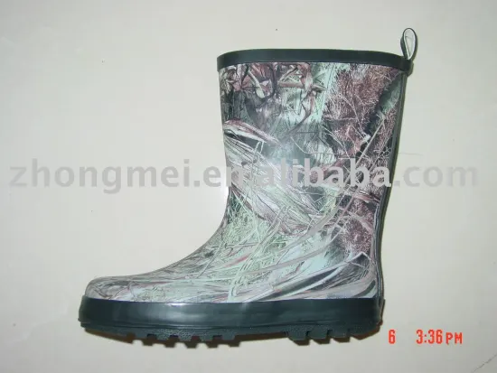 children rubber boots(crb-053)