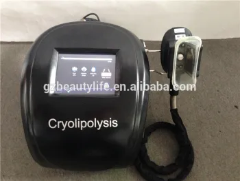Small fat freezing machine in black color