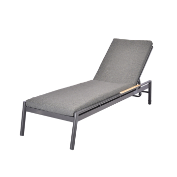 Modern Aluminum Sun Lounge Chair for Beach and Pool