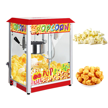 High Efficiency Metal Caramel Popcorn Machine - Industrial Commercial Popcorn Maker
