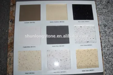 Artificial quartz colors card, tile,countertop