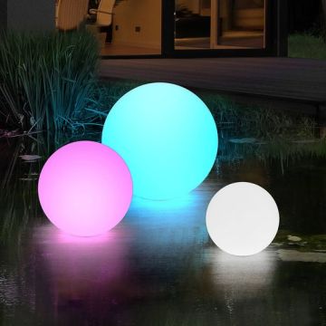 Solar-Powered Waterproof LED Garden Ball Light