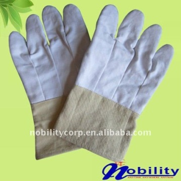 3 layer thick cotton lining canvas warm safety glove