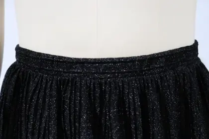 Latest Long Skirt Design Polyester A-Line Petticoat Skirt