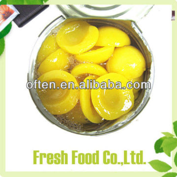 tinned fruit yellow peach