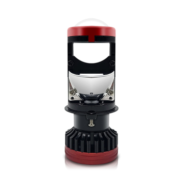 TAOCHIS 12V BI LED Projector Lens Headlights, 48W, 6000K, Mini High Low Beam