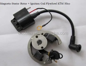 KTM50 Magneto Stator Rotor Ignition Coil Fly Wheel