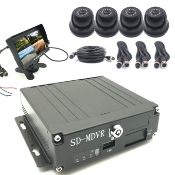 Guatemala AHD 1080P 4CH SD Card MDVR Truck Monitoring System