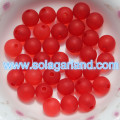 6-20MM Acrylic Spacer Beads Frosted Round Chunky Ball Beads