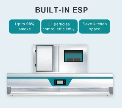 RUITAI Commercial Stainless Steel Smoke Exhaust Vent Hood System