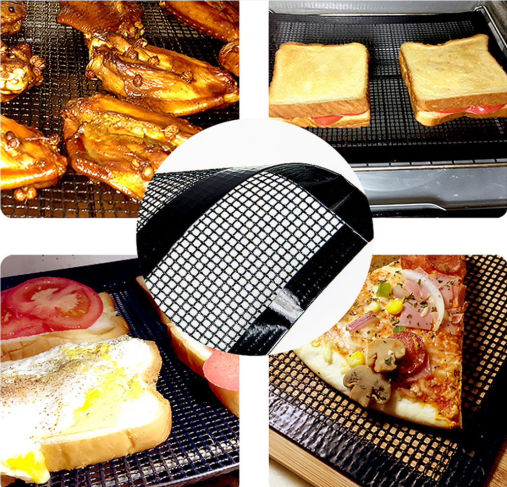 Customized PTFE non-stick bbq grill mat baking mat