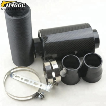 Universal Satisfaction Carbon Chamber Air Intake Kit" could be simplified to "Universal Carbon Chamber Air Intake Kit". However, for better search engine optimization and clarity, you might consider:

"Universal Carbon Chamber Air Intake System" 

This ti