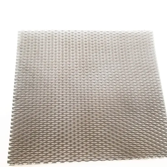 Diamond Mesh Sheet Powder Coated Small Hole Titanium Expanded Metal Mesh