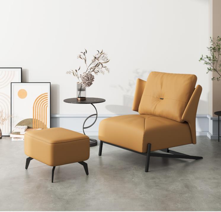 Modern Tone Chair and Ottoman Prepare