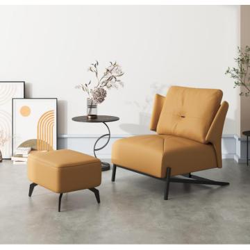 Modern Tone Chair and Ottoman Prepare