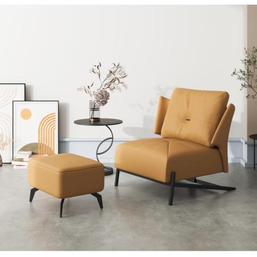 Modern Tone Chair and Ottoman Prepare