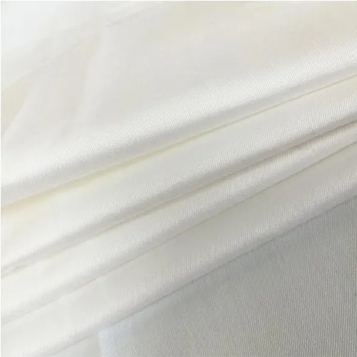 T/C 65/35 Air-jet Loom Twill White Fabric
