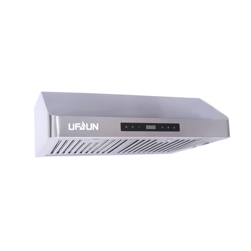 Hot Sell Under Cabinet Commercial Kitchen Stainless Steel Range Hood With ETL Certificated