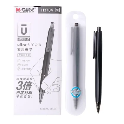 M&G Black Triple Density Material Neutral Pen Wholesale