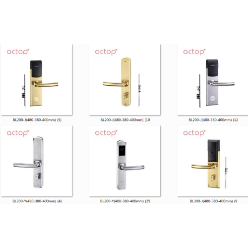 Kunci pintu Zink Bonding Panel dengan ttlock