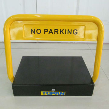 TOPAN Security CE, RoHS approvedRechargeable Battery Powered Automatic Parkng Space Protection and Parking Bloc Bollards